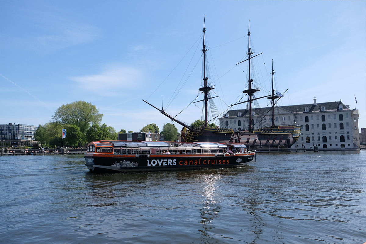 Rondvaart Amsterdam met Lovers (14+)