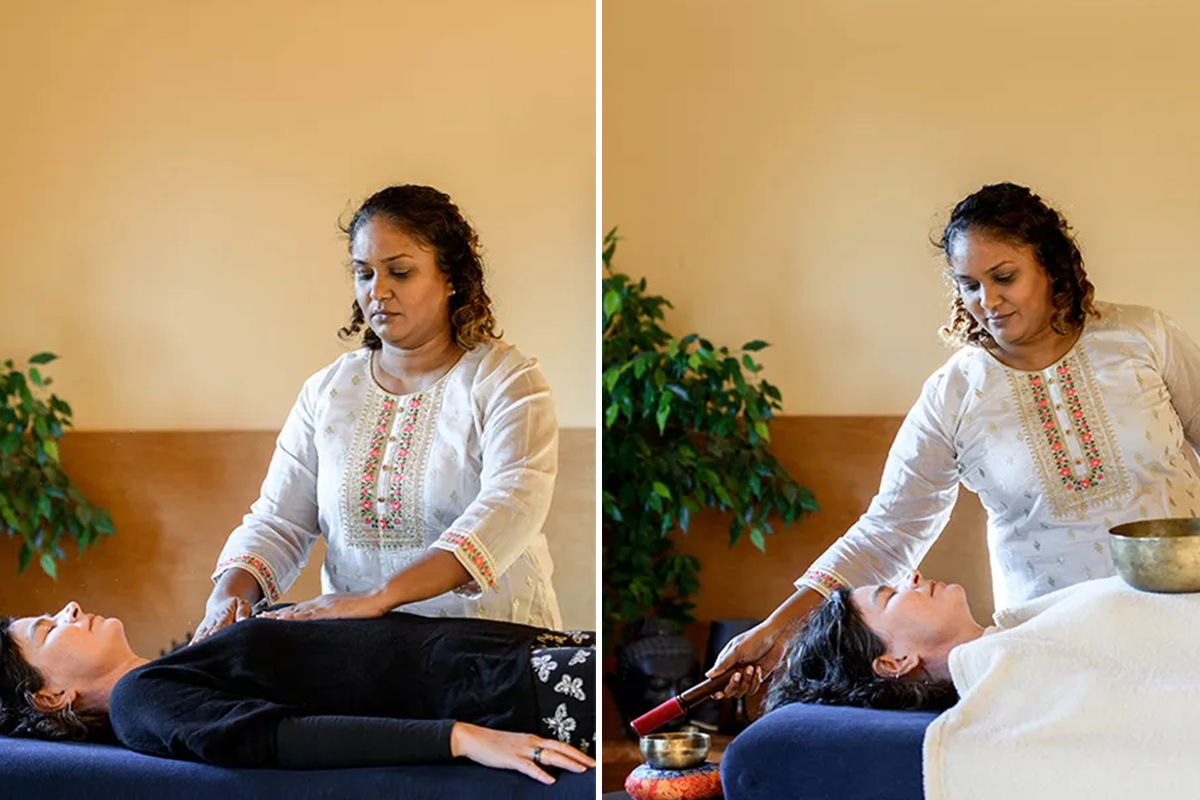 Klankschaalmassage + reiki behandeling (60 min)