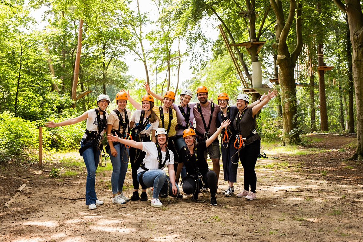  2,5 uur klimmen bij Klimbos Harderwijk incl. Free Fall
