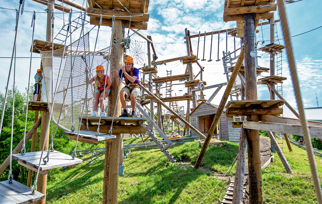 Eén en al avontuur voor jong en oud in Klimpark SnowWorld Landgraaf