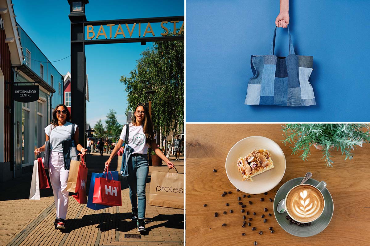 Koffie of thee + wat lekkers in Batavia Stad Fashion Outlet