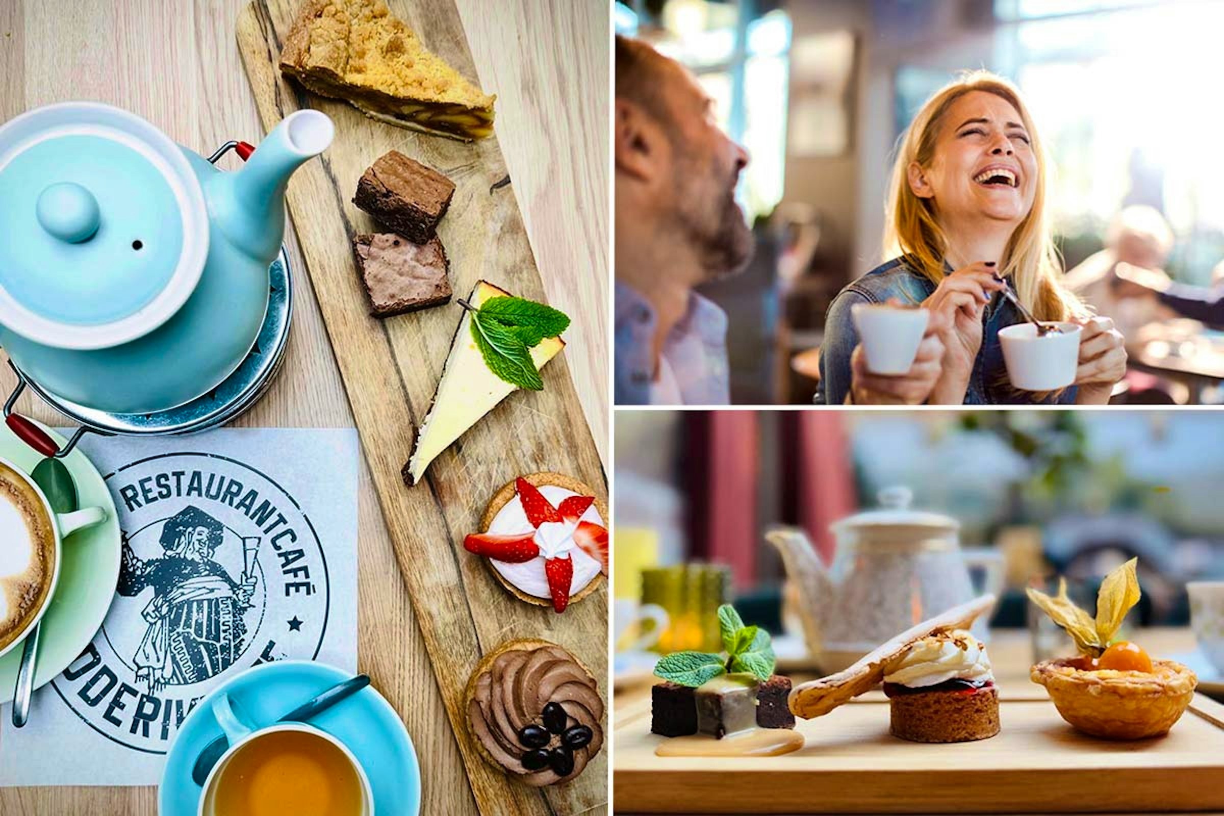 Koffie of thee + gebak naar keuze bij Ridderikhoff