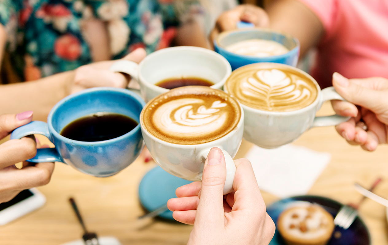 Koffie of thee + gebak met wandelroute in Bergen