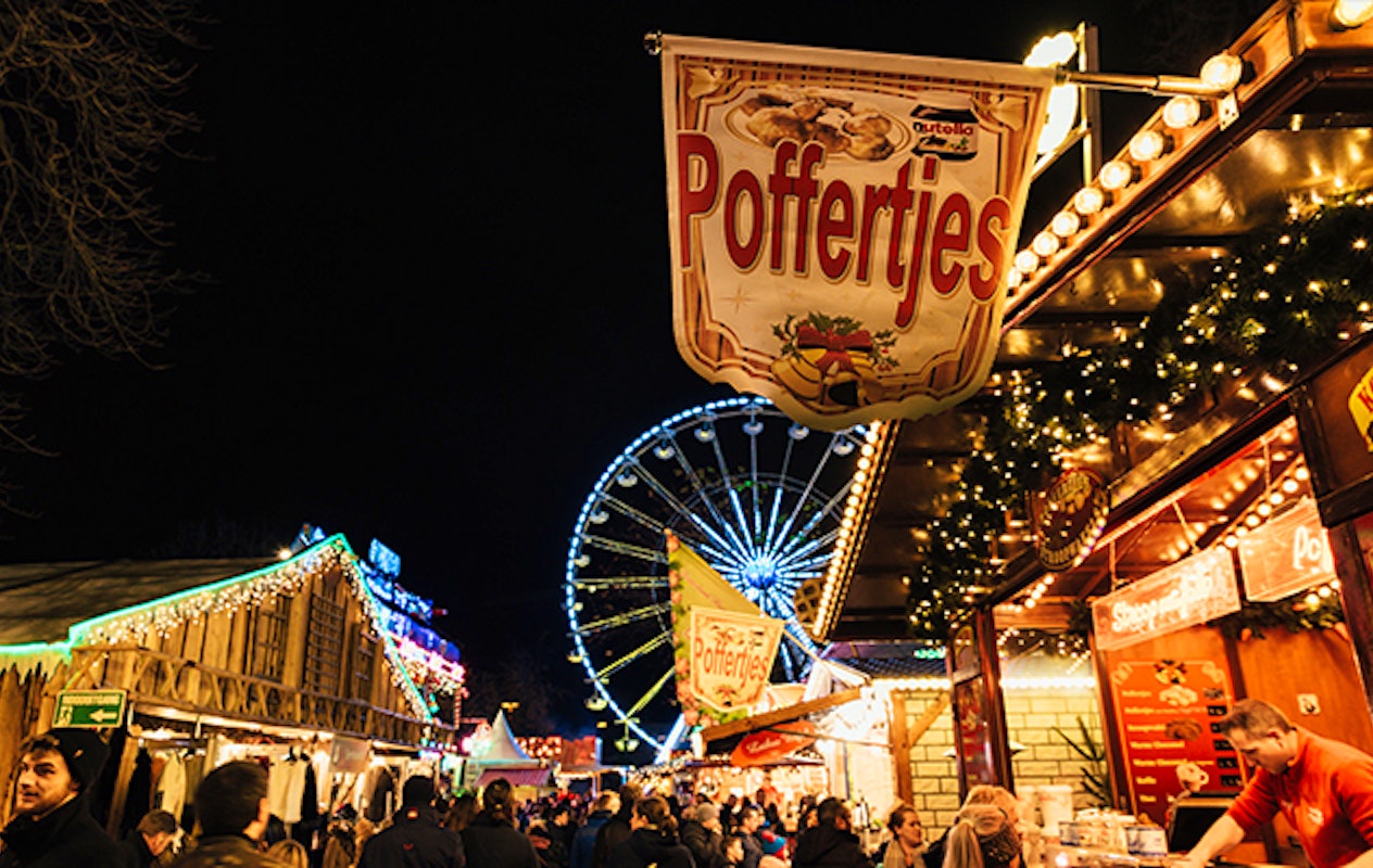 Schaatsen, 2 drankjes + entree Grand Carrousel Winterland Hasselt