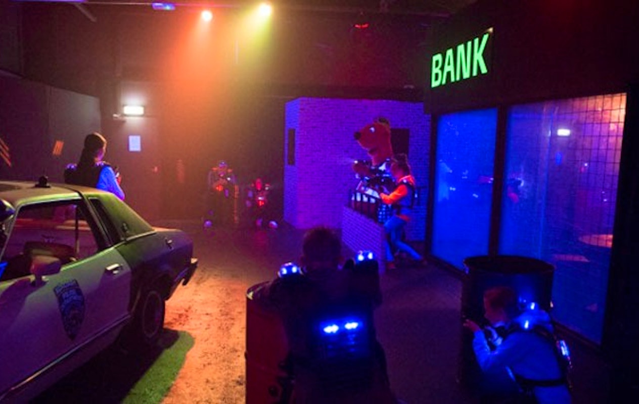 Kom met vrienden lasergamen bij De Uithof!