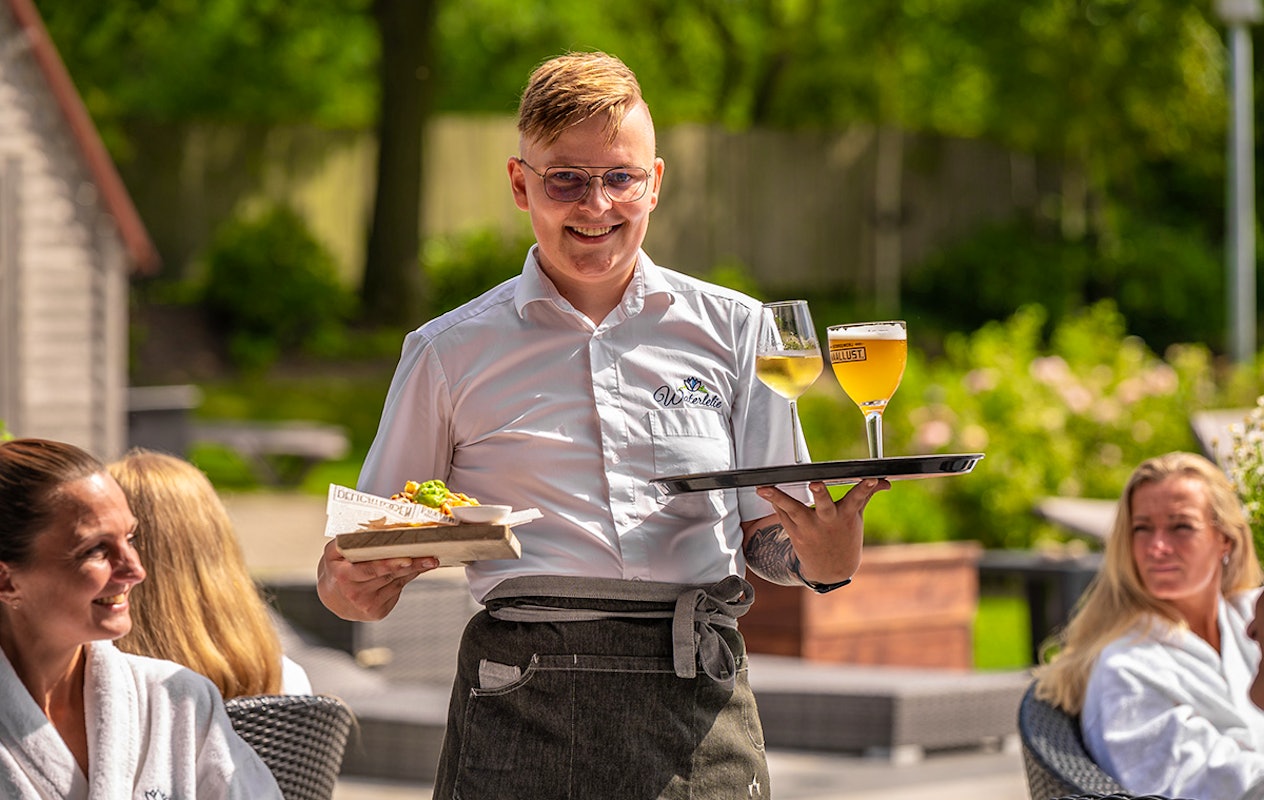 Dagentree, ochtend- of avondentree bij Wellnessresort De Waterlelie