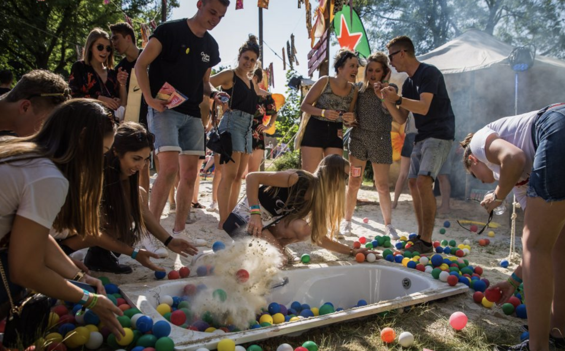 De hele dag feesten op het Groove Garden Festival in Zuid Limburg