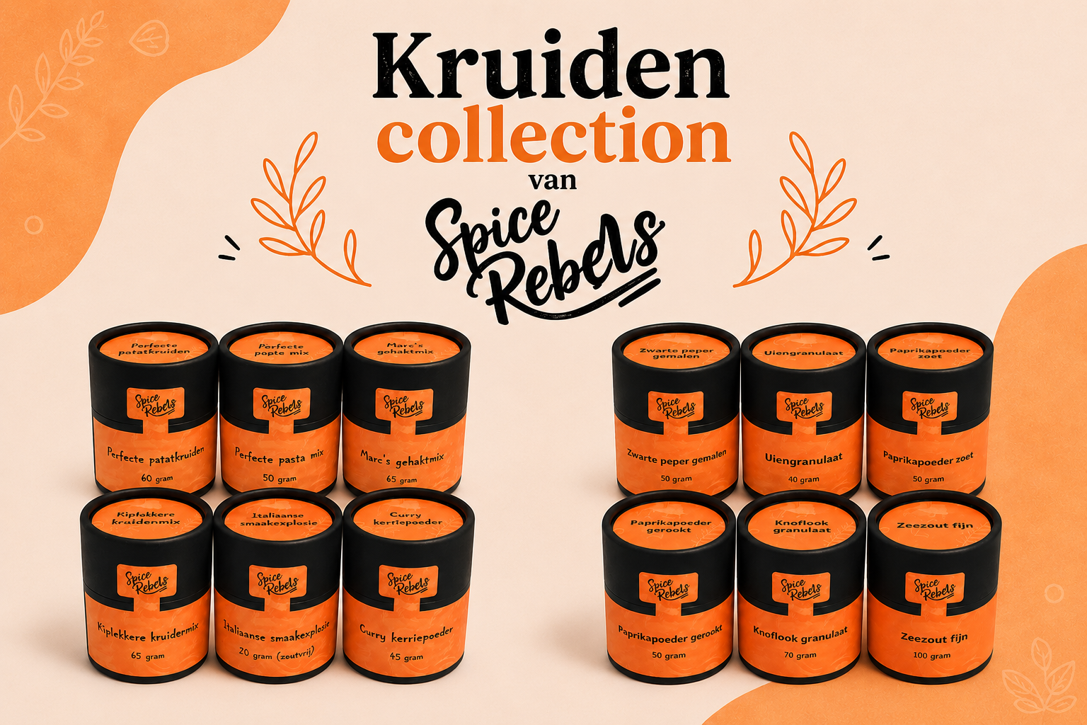 Kruiden collection van Spice Rebels