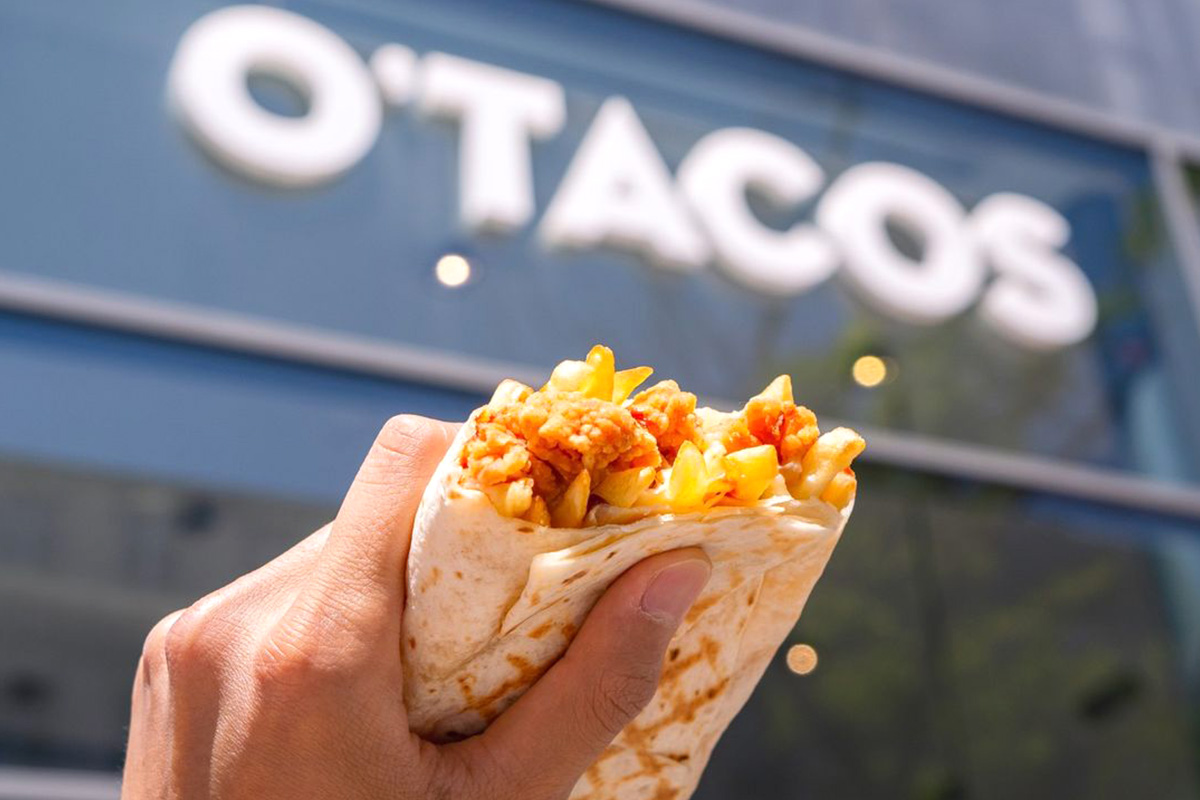 Large taco + drankje van de dag bij O'Tacos