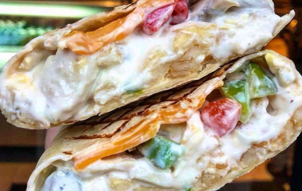 Large taco + drankje van de dag bij O'Tacos