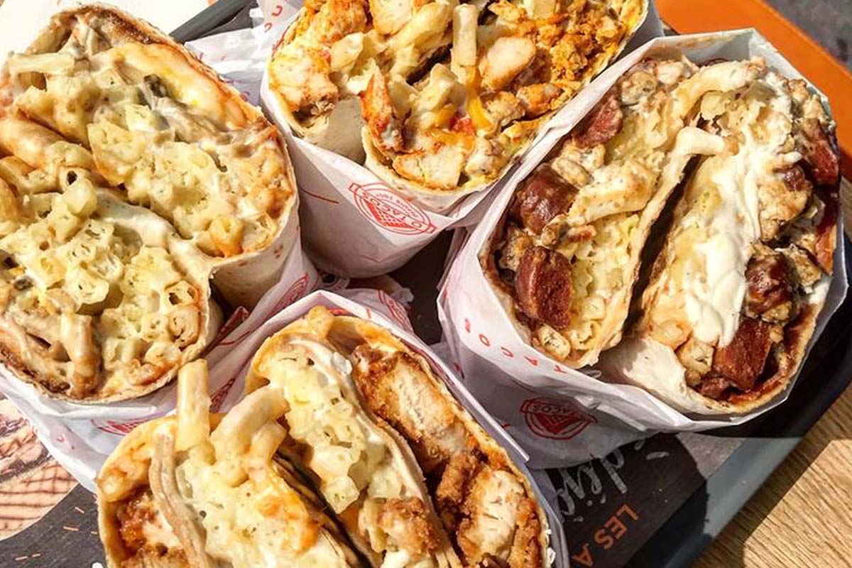 Large taco + drankje van de dag bij O'Tacos