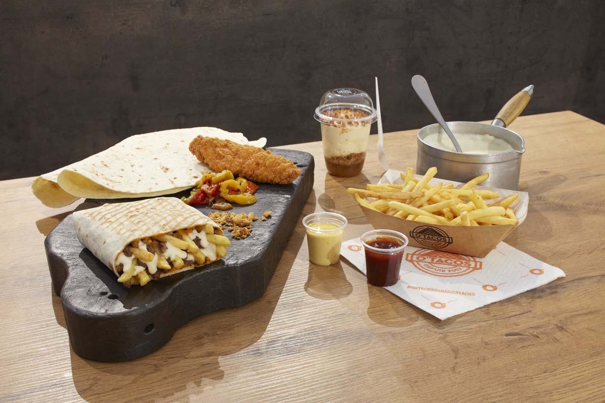 Large taco + drankje van de dag bij O'Tacos