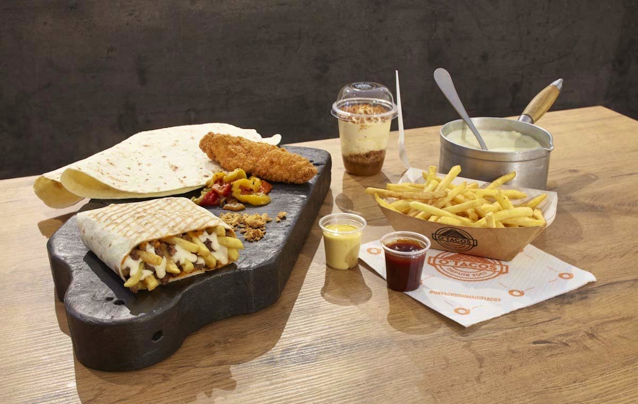 Large taco + drankje van de dag bij O'Tacos