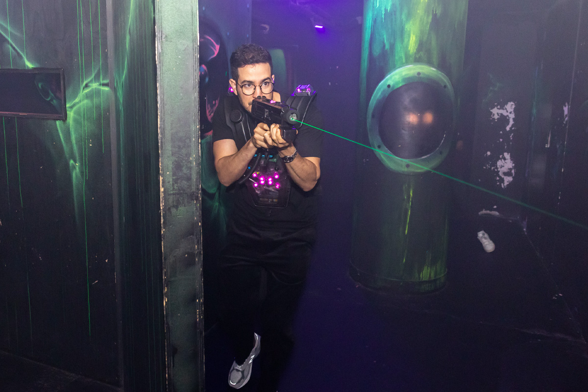 Lasergamen bij Aloha in Amsterdam