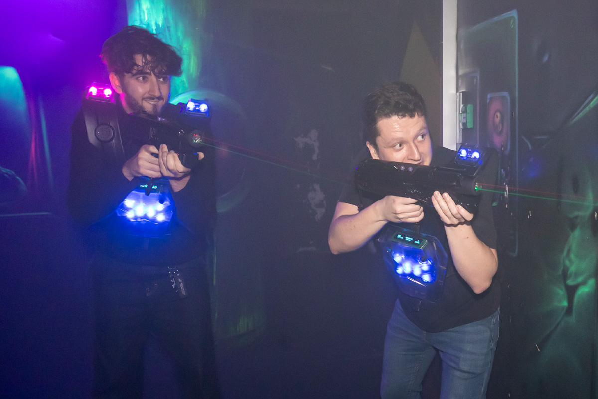 Lasergamen bij Aloha in Amsterdam