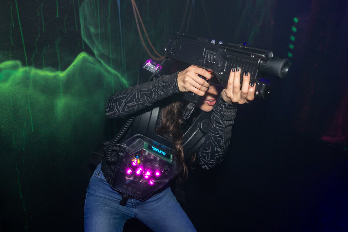 Lasergamen bij Aloha in Amsterdam