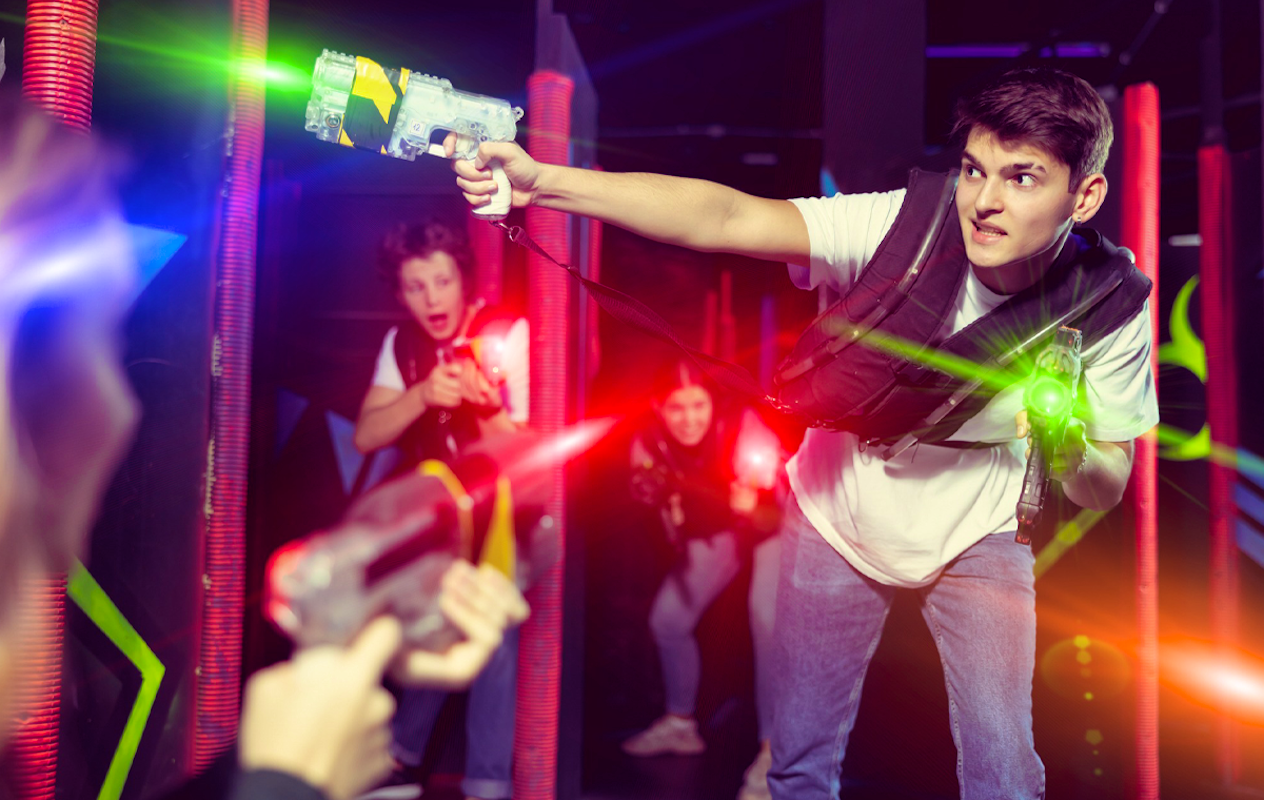 Lasergamen bij AvonturenEvents