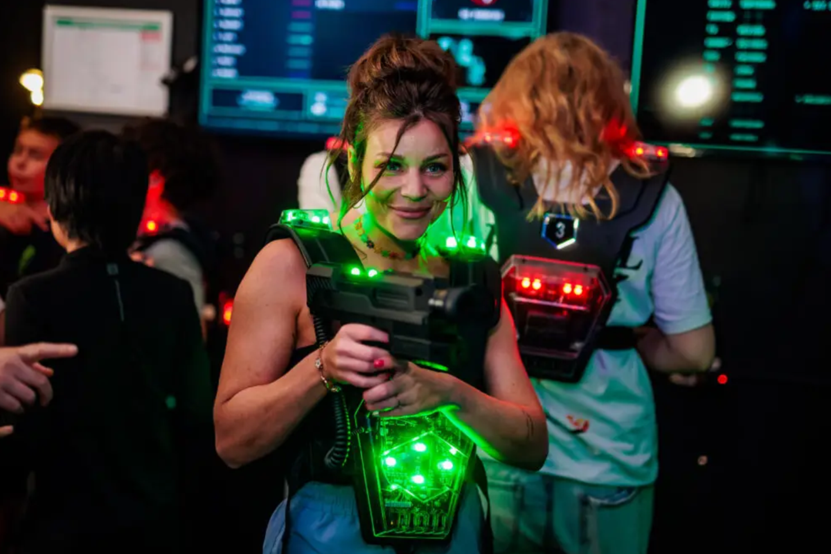 Lasergamen + Crazy Pool bij Timestamp Arnhem
