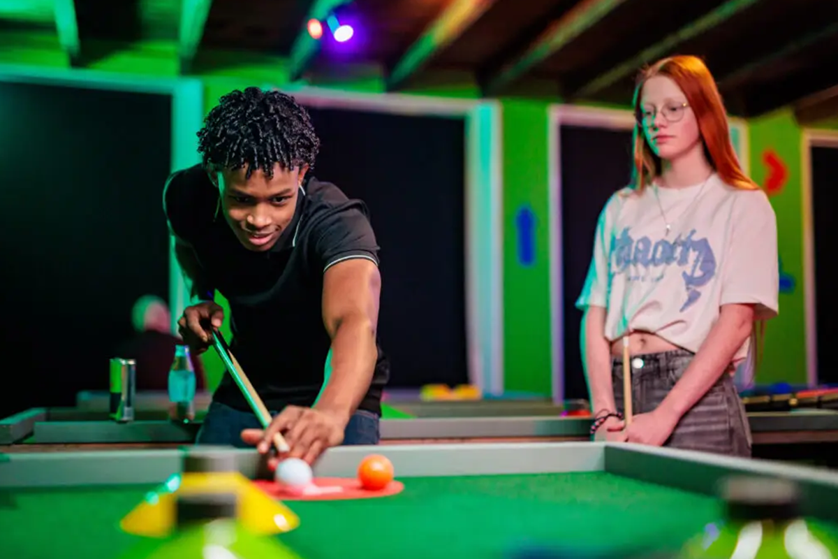 Lasergamen + Crazy Pool bij Timestamp Arnhem