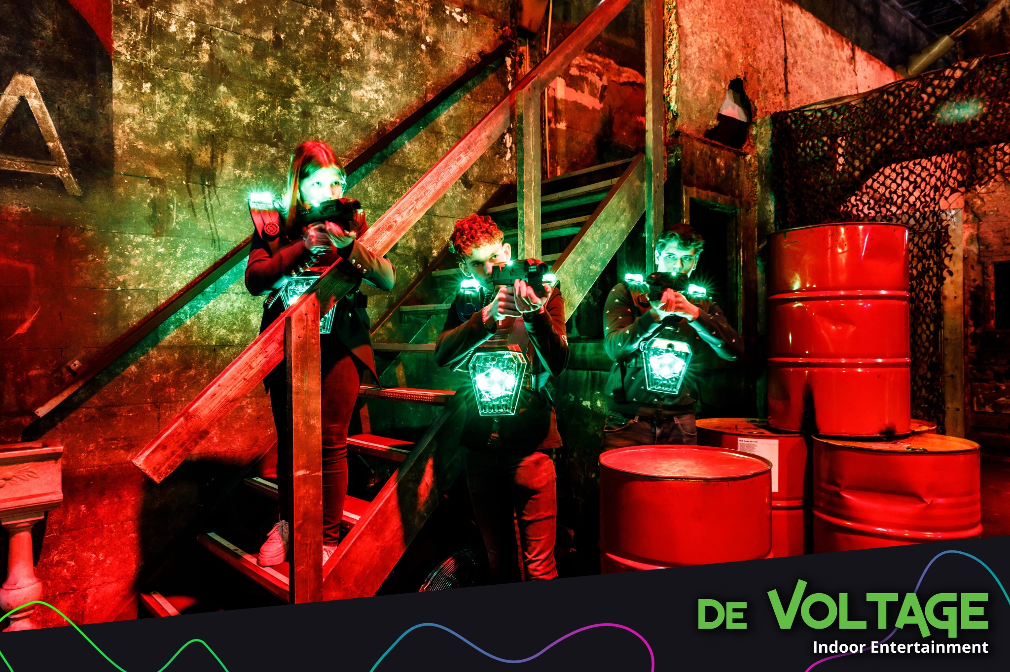 Lasergamen bij De Voltage