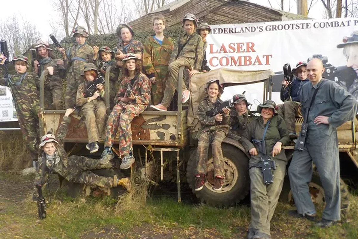 Lasergamen bij Gladiator Sports in Almere