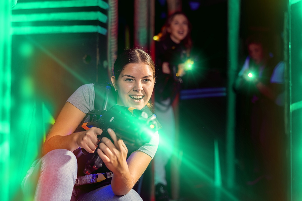 Lasergamen bij Kartbaan Leeuwarden