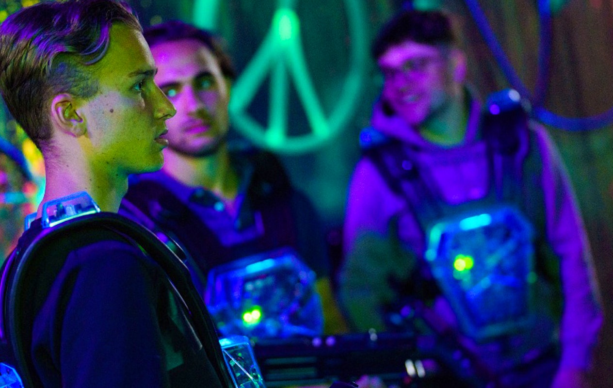 Lasergamen bij The City