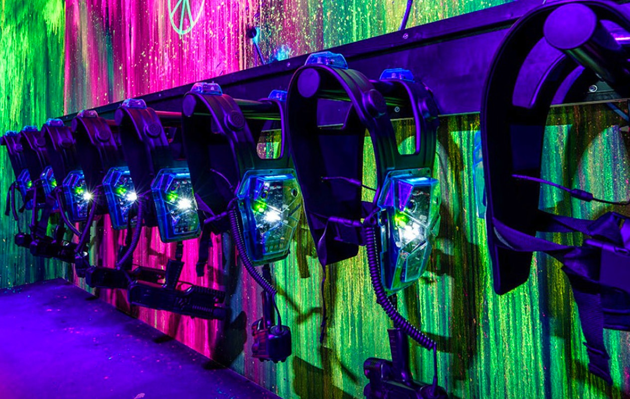 Lasergamen bij The City