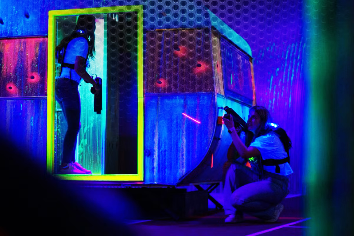 Lasergamen bij The City