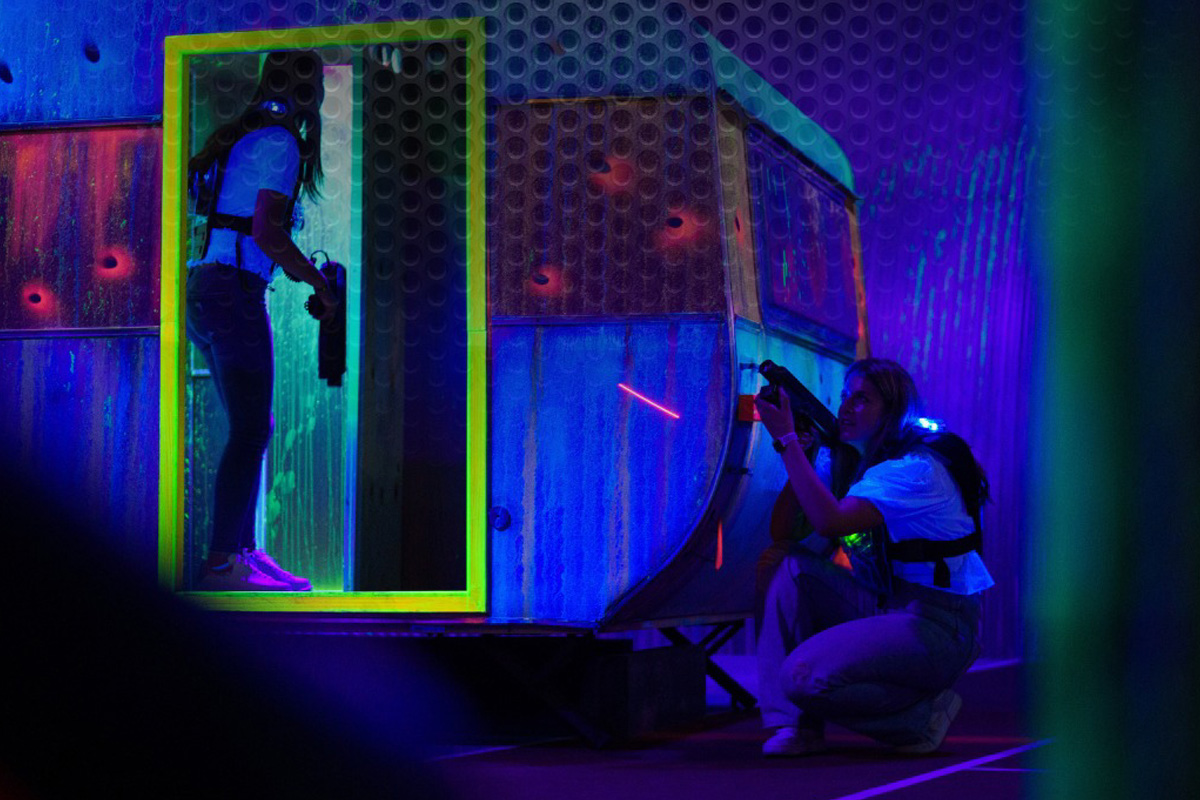 Lasergamen bij The City