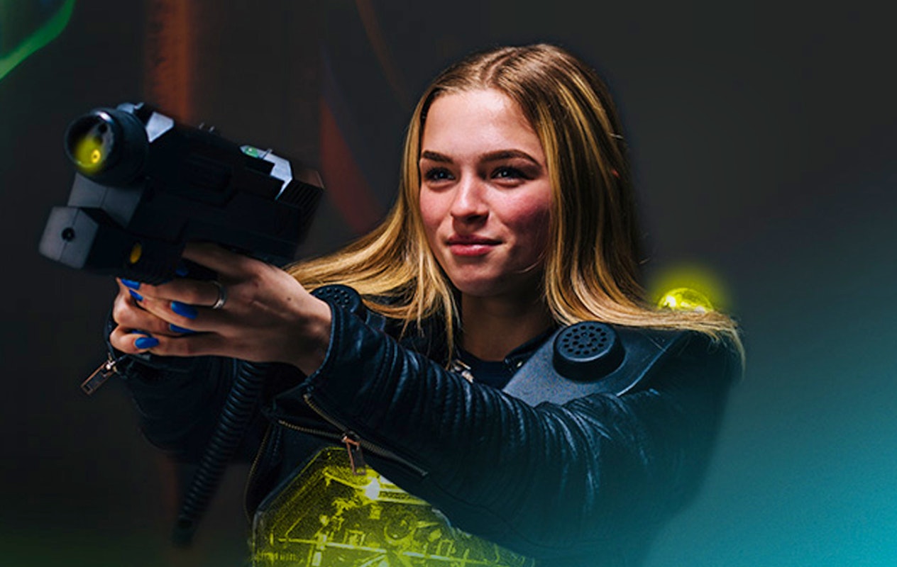 Lasertag bij ZERO55 in Enschede