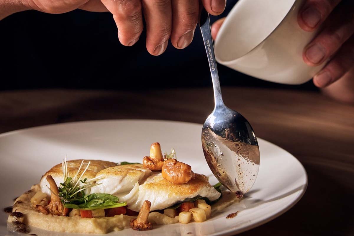 Lunchgerecht à la carte bij The Saint Food & Wine