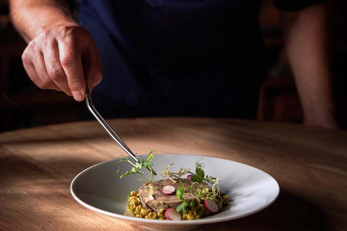 3-gangen keuzemenu lunch bij The Saint Food & Wine