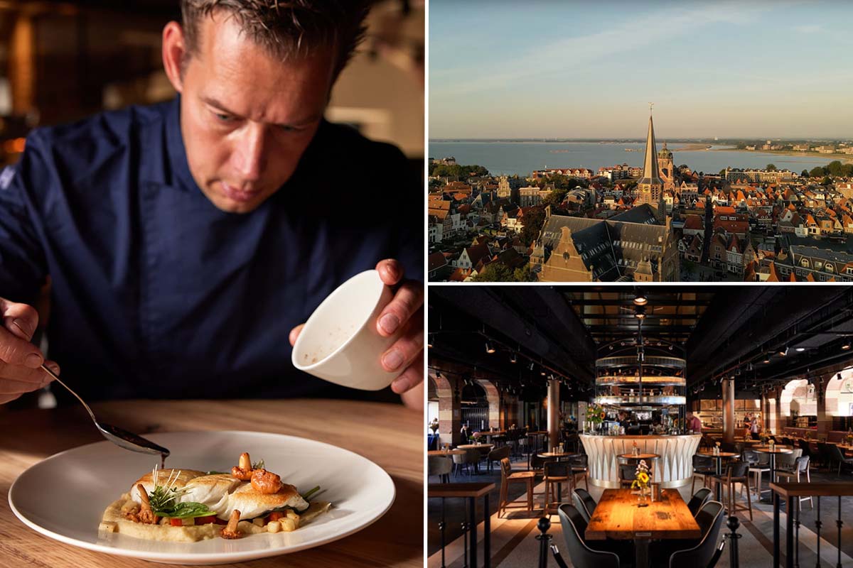 3-gangen keuzemenu lunch bij The Saint Food & Wine