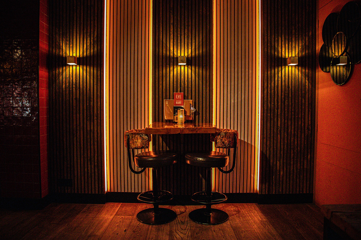 Lunch-etagère bij EVE Foodclub & Bar