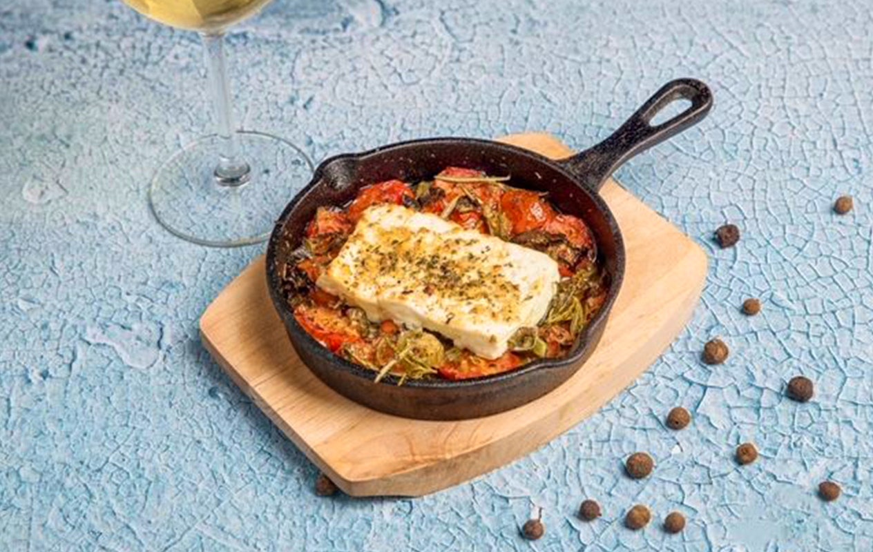 Lunch proeverij plank bij Dimitri's