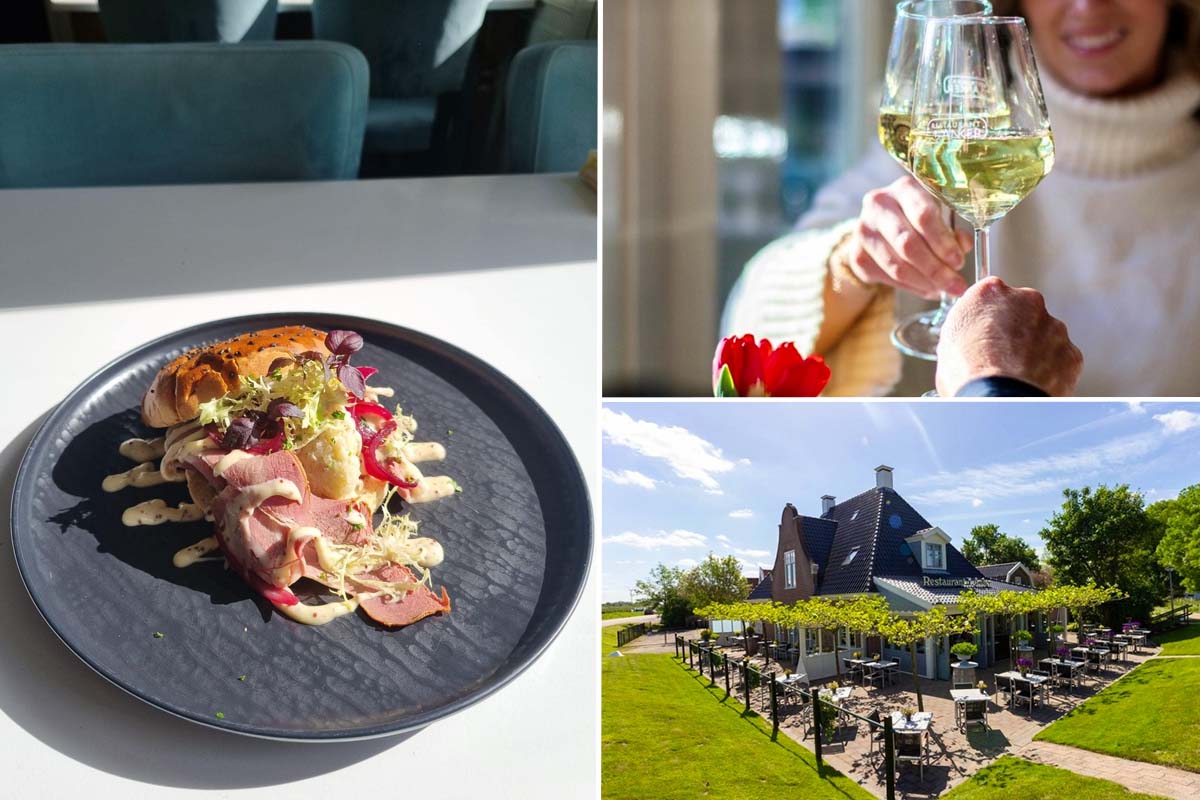 Luxe 3-gangen keuzelunch bij Restaurant 't Anker
