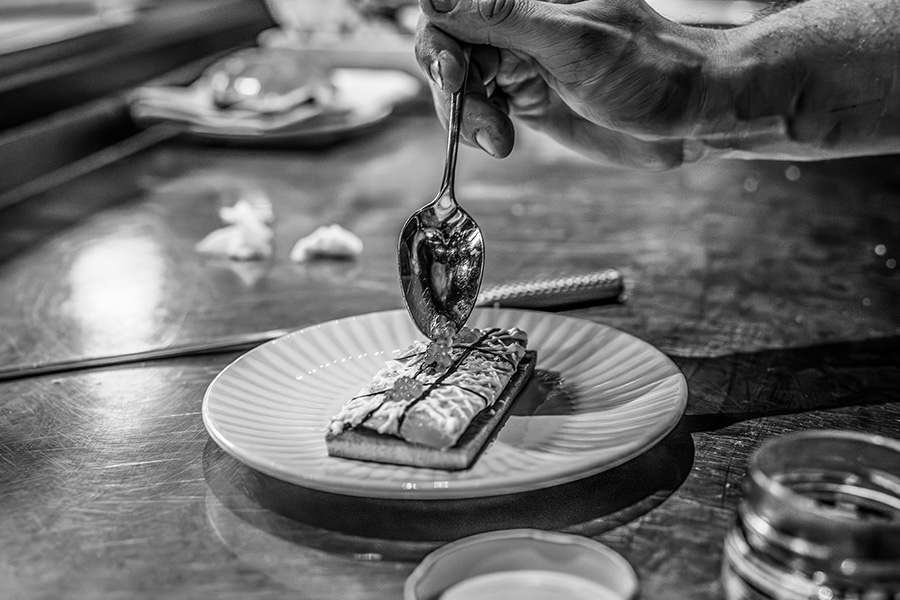 2- of 3-gangenlunch van de chef + amuse bij SEAson Arsenaal