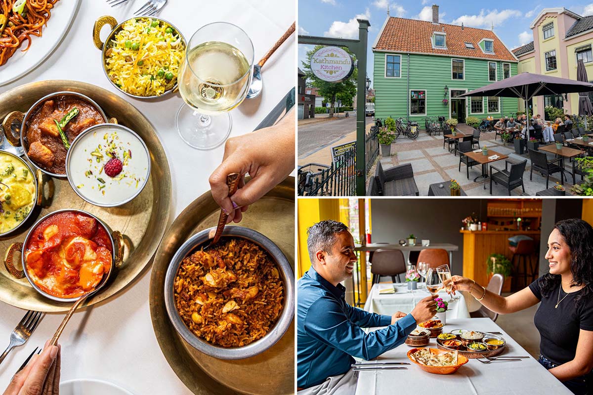 Indiase lunchproeverij bij Kathmandu Kitchen