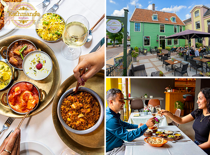 Indiase lunchproeverij bij Kathmandu Kitchen