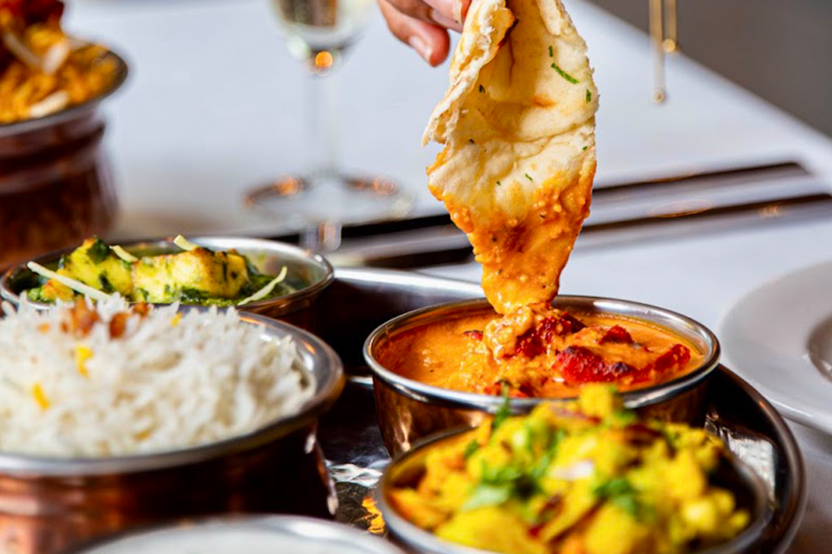 Indiase lunchproeverij bij Kathmandu Kitchen