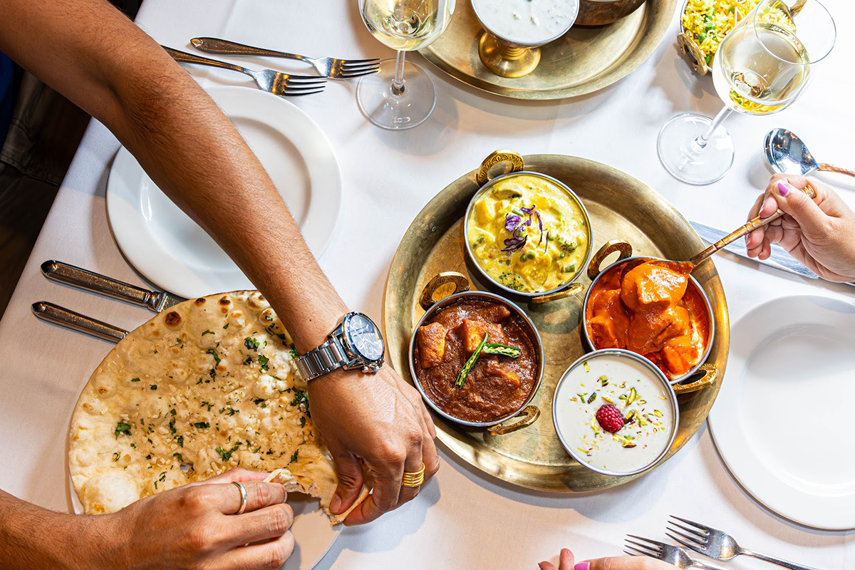 Indiase lunchproeverij bij Kathmandu Kitchen