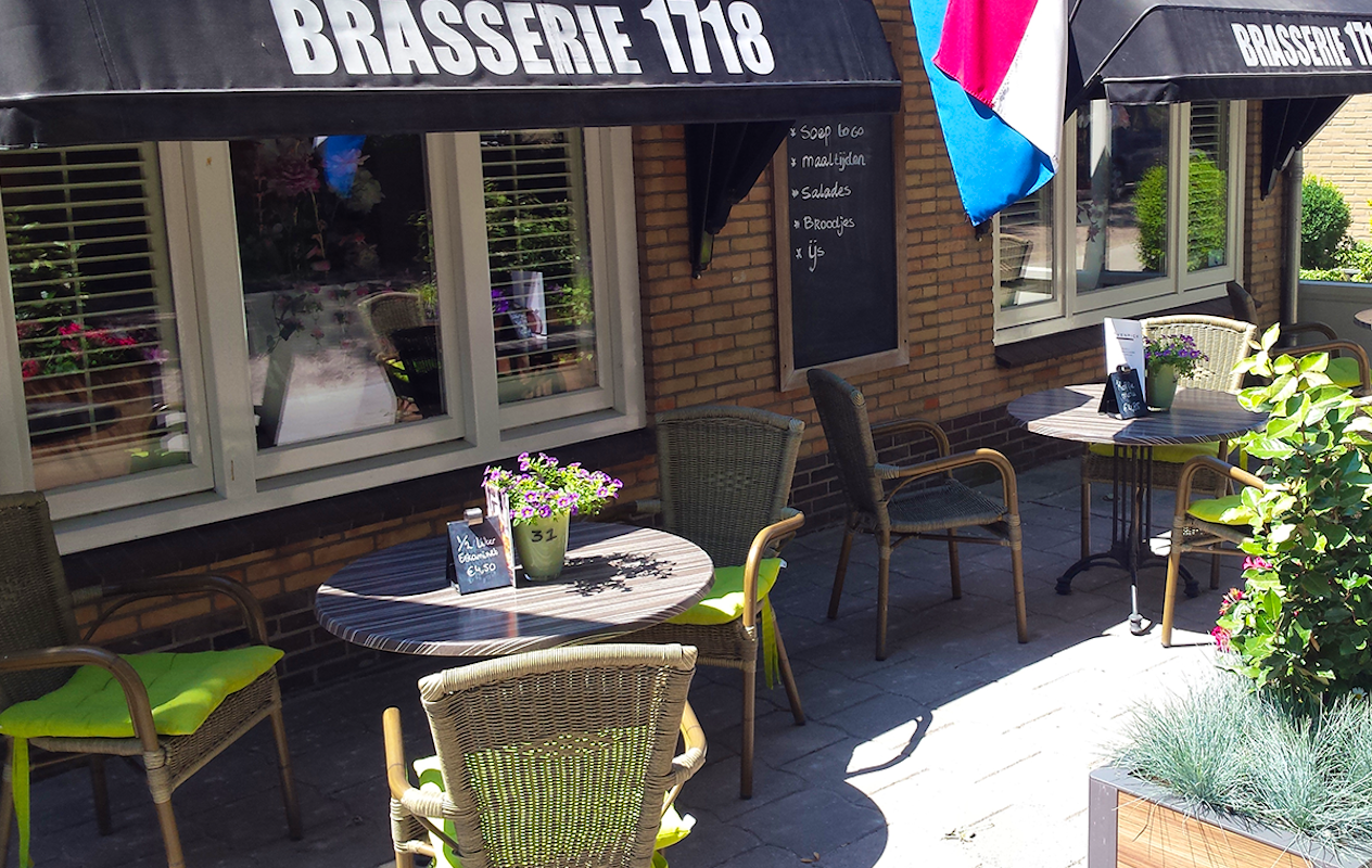 Uitgebreide lunchtoren bij Brasserie 1718