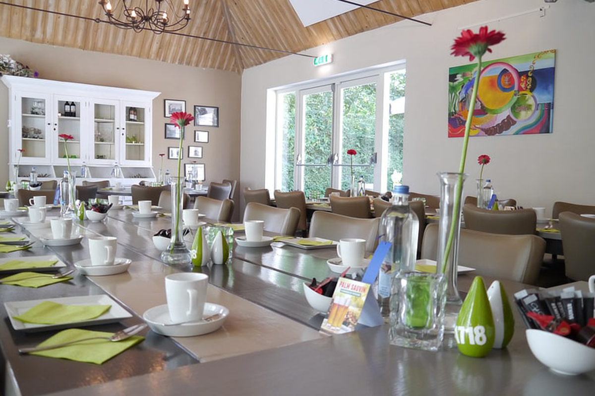 Uitgebreide lunchtoren bij Brasserie 1718