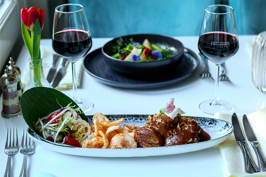 Luxe 3-gangen keuzelunch bij Restaurant 't Anker