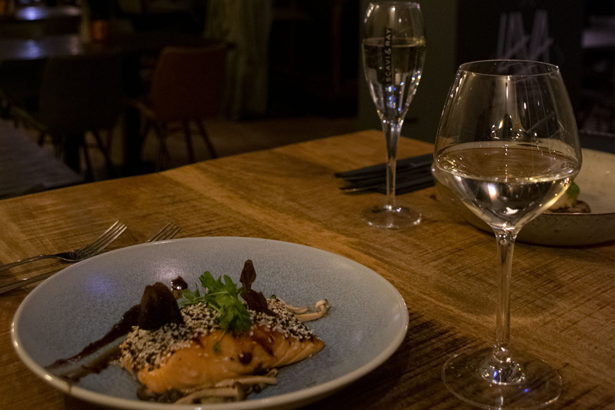 Luxe 4-gangen proeverij incl. wijnarrangement