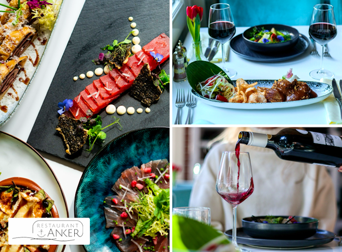 Luxe 5-gangen keuzediner bij Restaurant 't Anker