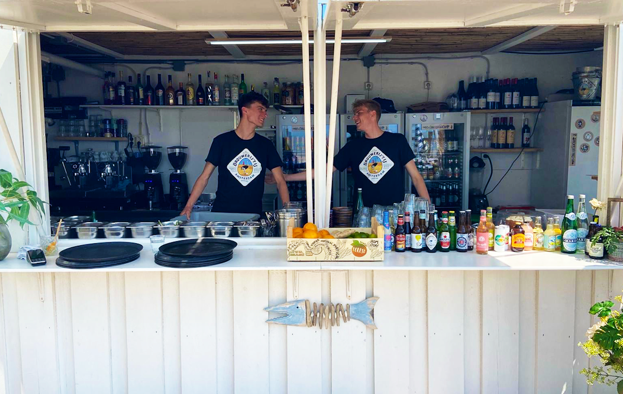 Luxe borrelplateau bij Strandpaviljoen Noorderlicht