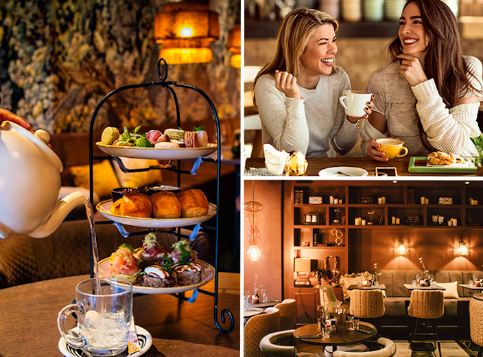 Luxe high tea + onbeperkt thee bij Black & Blue