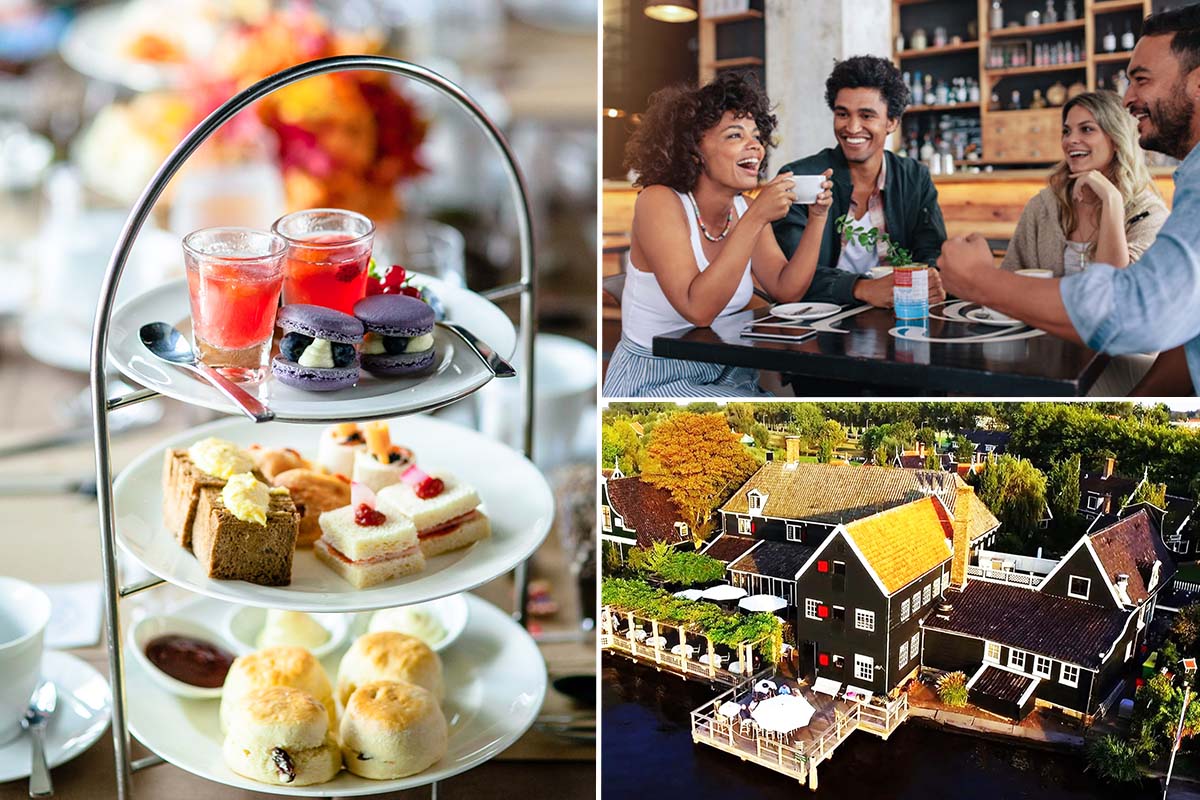 High tea bij d'Swarte Walvis op de Zaanse Schans